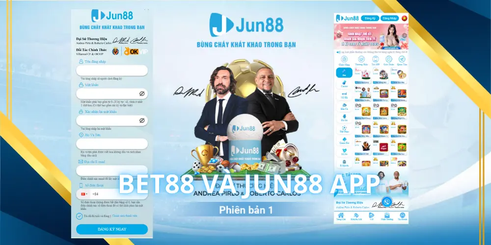 bet88 và jun88 app