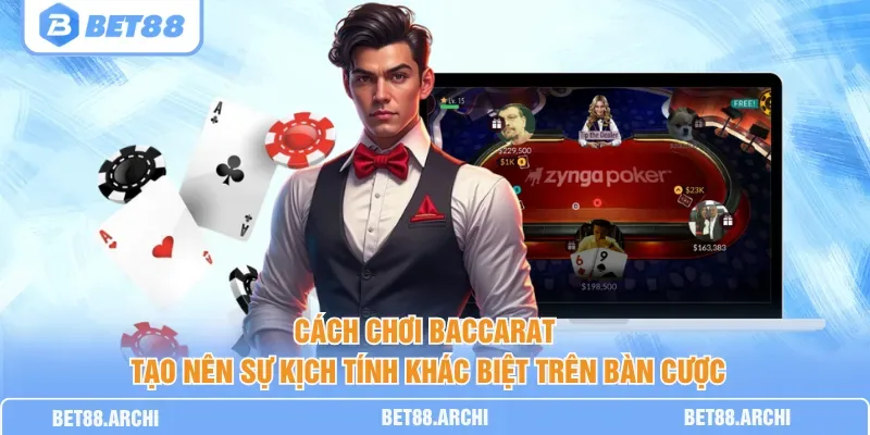 Bảng roadmap thể hiện cầu bệt và cầu đảo qua các ván Baccarat