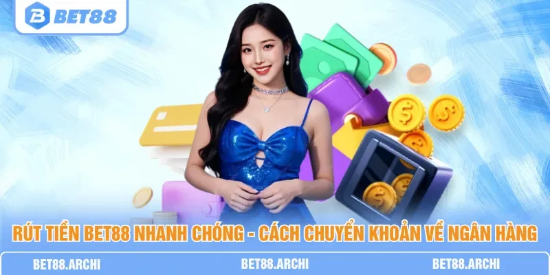 Giao diện chọn phương thức chuyển khoản ngân hàng khi rút thưởng
