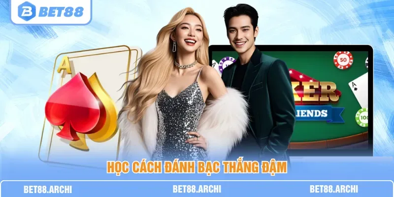 Người chơi cân nhắc chiến thuật rút bài và chia vốn nhiều hand